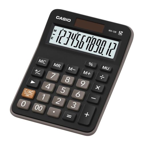 Casio MX-12B 12 Hane Masa Üstü Hesap Makinesi - 1