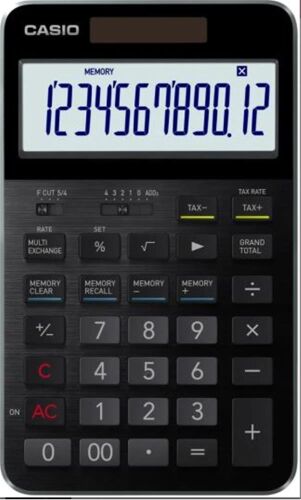 Casio S100X-BK-DJ Profesyonel 12 Hane Masa Üstü Hesap Makinesi - CASIO