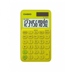 Casio SL-310UC-YG Cep Tipi 10 Hane Sarı Hesap Makinesi - 1
