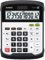 Casio WD-320MT 12 Hane Suya-Toza Dayanıklı Masa Üstü Hesap Makinesi - 1