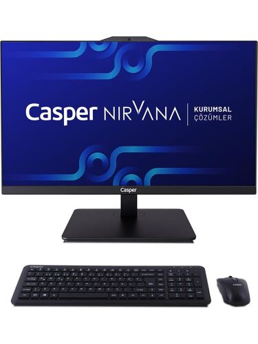 Casper Nirvana A90.1342-BE00X-V-S-K Siyah Intel Core i5-13420H 16GB RAM 500GB NVME Pivot All In One - CASPER (1)