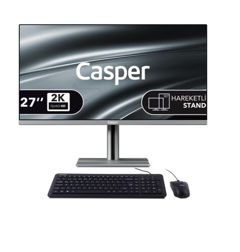 Casper Nirvana A97.210H-BE00X-V-G Gri U5-210H 16GB RAM 480GB NVME SSD 27