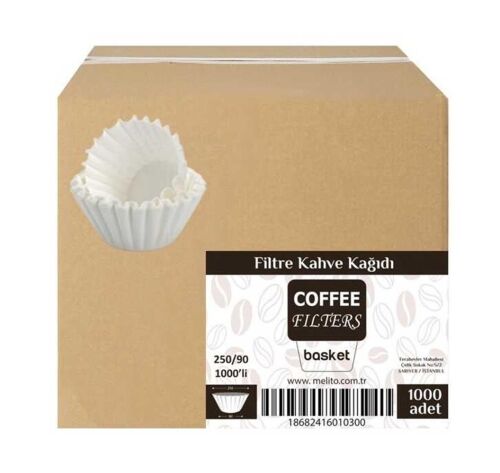 Coffee Basket Kahve Filtresi 250 x 90 1000li - 1