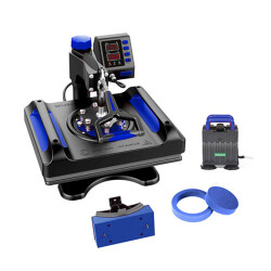 Combo 5in1 Transfer Baskı Presi 29X38 cm - 1