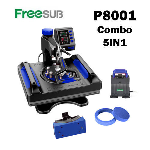 Combo 5in1 Transfer Baskı Presi 29X38 cm - 2