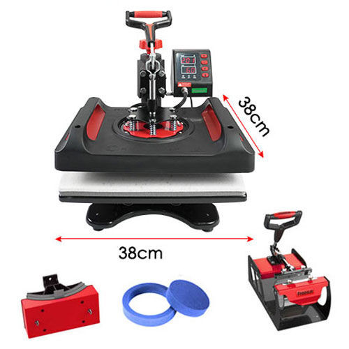 Combo 5in1 Transfer Baskı Presi 38X38 cm - OFİSOMİ-S