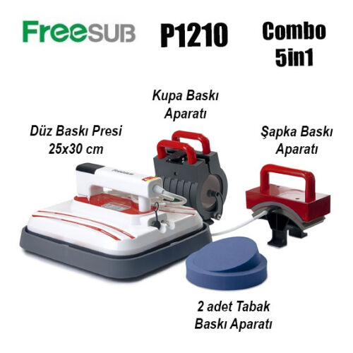 Combo Transfer Baskı Presi 25x30 cm - OFİSOMİ-S