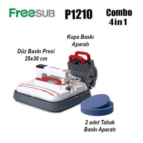 Combo Transfer Baskı Presi 25x30 cm - OFİSOMİ-S (1)