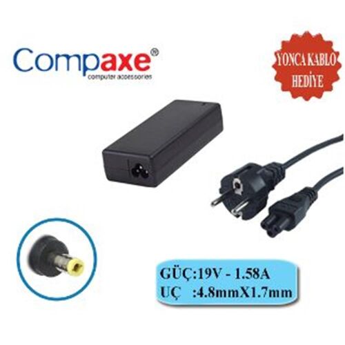 Compaxe CNH-158 Hp 30w 19v 1.58a 4.8 1.7 Notebook Adaptörü - COMPAXE