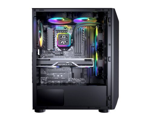 Cougar MX410 Mesh-G RGB Kasa (Cougar XTC650 650W 80+ Power Supply) - FRİSBY