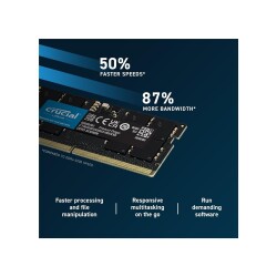 Crucial 16GB 5600Mhz DDR5 CT16G56C46S5 Notebook Ram - 2