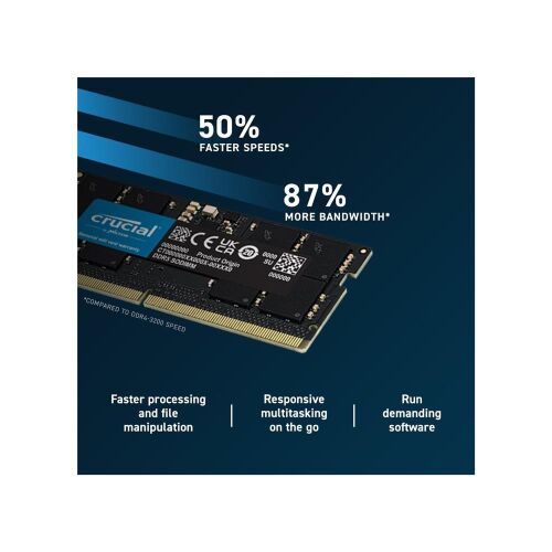 Crucial 16GB 5600Mhz DDR5 CT16G56C46S5 Notebook Ram - 2