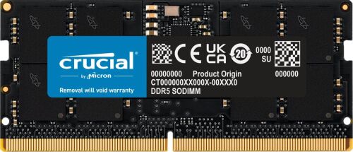 Crucial 16GB DDR5 4800MHz CL40 CT16G48C40S5 Notebook Ram - 1