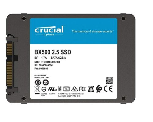 Crucial 500GB BX500 CT500BX500SSD1 2.5