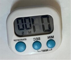 CSL CS-225-B Beyaz Kronometre - 1