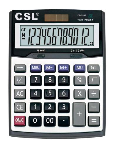 CSL CS-2592 12 Hane Masa Tipi Hesap Makinesi - CSL