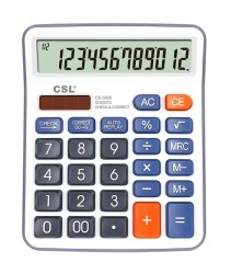 CSL CS-3806 12 Hane Masa Tipi Hesap Makinesi - 1