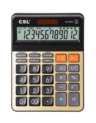 CSL CS-3809 12 Hane Masa Tipi Hesap Makinesi - 1