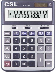 CSL CS-2383 12 Hane Masa Tipi Hesap Makinesi - 1