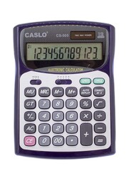 CSL CS-505 12 Hane Masa Tipi İşlem Kontrollü Su Geçirmez Hesap Makinesi - 1