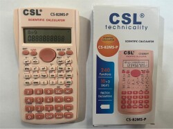 CSL CS-82MS-P Pembe Fonksiyonel Hesap Makinesi - 1