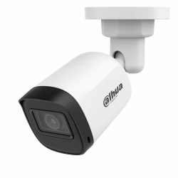 DAHUA HAC-B1A21-U-A-0360B, 2Mpix, 3.6mm Lens, 30 Mt Gece Görüşü, Dahili Mikrofon, Bullet Kamera - 1