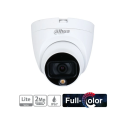 DAHUA HAC-HDW1209TLQ-LED-0280B, 2Mpix, 2.8mm Lens, 20 Mt Gece Görüşü, Full Color, 4 IN 1, Dome Kamera - 1