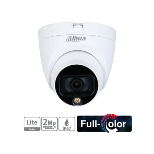 DAHUA HAC-HDW1209TLQ-LED-0280B, 2Mpix, 2.8mm Lens, 20 Mt Gece Görüşü, Full Color, 4 IN 1, Dome Kamera - Dahua