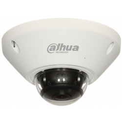 DAHUA IPC-EB5541-AS, 5Mpix, 1.4mm Lens, 10Mt Gece Görüş, H265+, IK10, IP67, Dahili Mikrofon, Sd Kart, Metal Kasa, Fisheye IP Kamera - 1