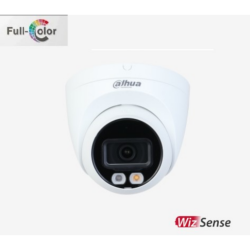 DAHUA IPC-HDW2249T-S-IL, 2Mpix, Full Color, 2,8mm Lens, H265+, 30Mt Gece Görüşü, IP67, Dahili Mikrofon, PoE Dome IP Kamera - 1