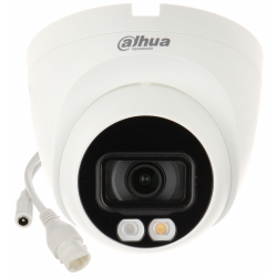 DAHUA IPC-HDW2449T-S-IL, 4Mpix, Full Color, 2,8mm Lens, H265+, 30Mt Gece Görüşü, IP67, Dahili Mikrofon, PoE Dome IP Kamera - 1