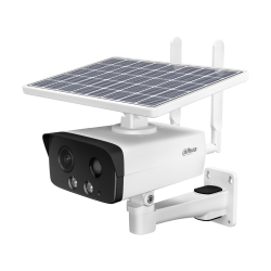 DAHUA IPC-HFW2431DG-4G-SP-EAU-B, 4Mpix, 3,6mm Lens, H265+, 50Mt Gece Görüşü, Dahili Mikrofon, IP67, Solar(Güneş Enerjili) IP Kamera - 1