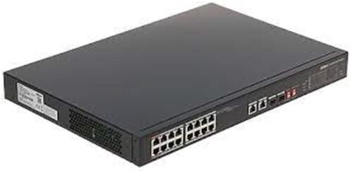DAHUA PFS3218-16ET -135 16 PORT GIGABIT +1XRJ45-1XGB SFP COMBO 135W POE RACKMOUNT SWITCH - DAHUA