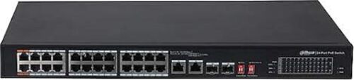 Dahua PFS3226-24ET-240 24 Port Poe 2 Port Sfp 2 Port Gbıt Uplink 10-100 Switch - DAHUA