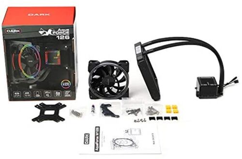 Dark AquaForce W126 12cm FRGB LED Fan + Pompa, Intel & AMD Uyumlu Sıvı Soğutma Sistemi (DKCCW126) - DARK (1)