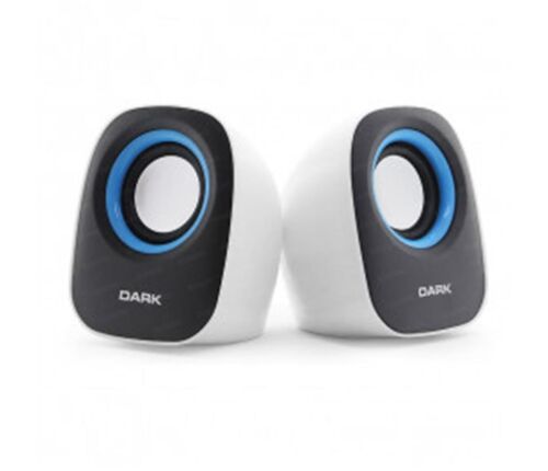 Dark DK-AC-SP100 Beyaz 1+1 Multimedia USB Speaker - DARK