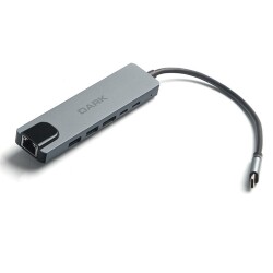 Dark DK-AC-U31X47 6sı 1 Arada USB 3.2 Gen 1 Type-C to Ethernet - HDMI Çoklayıcı - 1