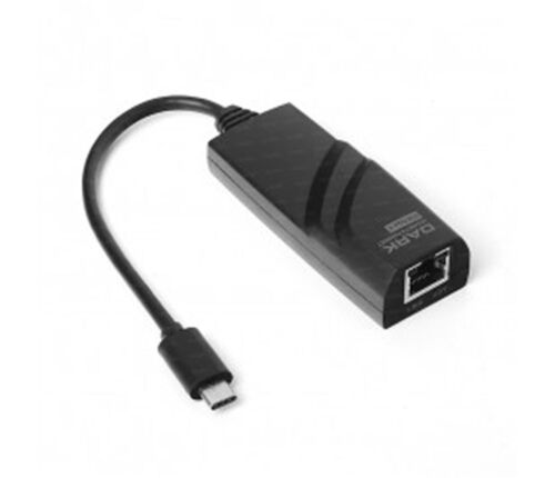 Dark DK-AC-U31XGLAN USB3.1 Type-C - 10-100-1000 Gigabit LAN Ethernet Ağ Dönüştürücü - DARK (1)
