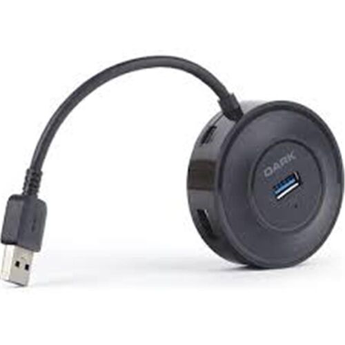 Dark DK-AC-USB344 4 Port USB 3.0 USB Hub Siyah - DARK