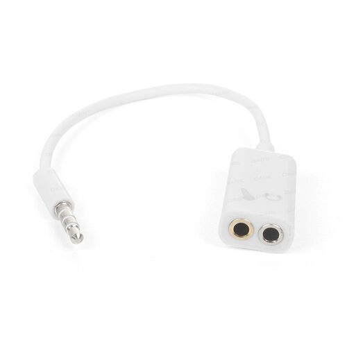 Dark DK-CB-AUC03 2x3.5mm Stereo Dişi - 4pin 3.5mm Stereo Erkek Y Kablo - DARK