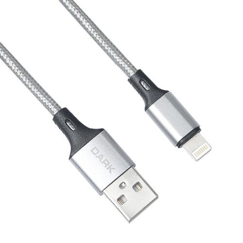 Dark DK-CB-LT100BR Lightning Örgülü 'Quick Charge' Destekli Şarj ve Data Kablosu (1 Metre) - 1