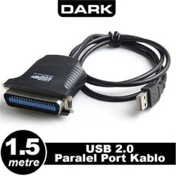 Dark DK CB USB2XLPT USB - Paralel Port Dönüştürücü Kablo - 1