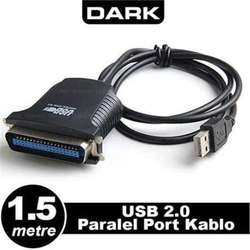 Dark DK CB USB2XLPT USB - Paralel Port Dönüştürücü Kablo - DARK