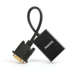 Dark DK HD AVGAXHDMI2 VGA to HDMI Dönüştürücü Siyah - 1