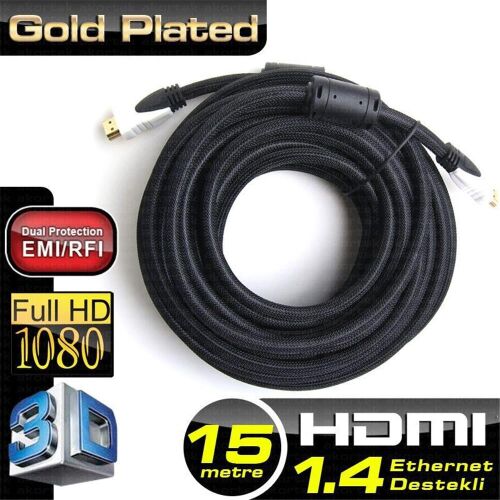 Dark DK HD CV14L150A90 1,5mt Hdmi 4k - 3d Destekli Altın Uçlu Kablo - 1