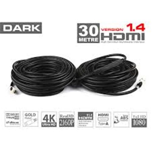 Dark DK HD CV14L3000A 30mt Hdmi v1.4 3d led-lcd-ps3 Kablo - DARKK