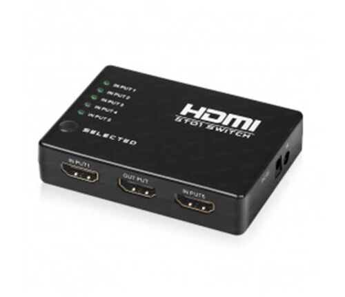 Dark DK HD SW4X1 Full HD 4 Giriş 1 Çıkışlı Uzaktan Kumandalı HDMI Switch (Seçici) - DARK