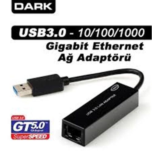 Dark DK-NT-3UGLAN USB 3.0 Gigabit Ağ Adaptörü - DARK