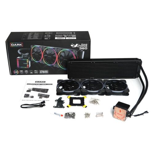 Dark DKCCW360 AquaForce W360 360mm Fixed RGB LEDli Sıvı Soğutma - DARK (1)