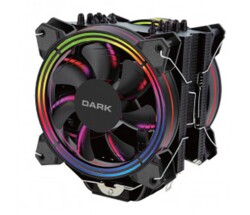 Dark Freezer X128 2xFixed RGB LED Fanlı Kule Tipi Soğutucu - 1